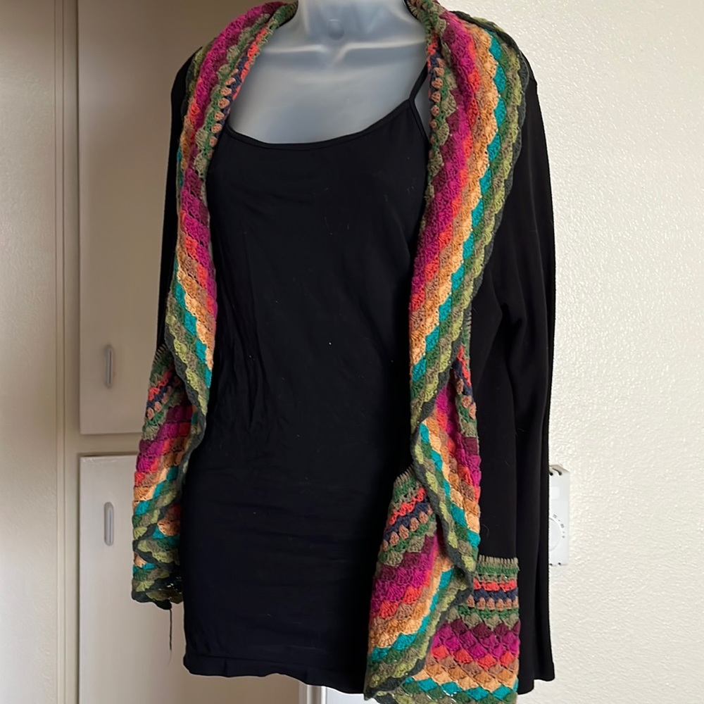 Colorful crochet Cardigan